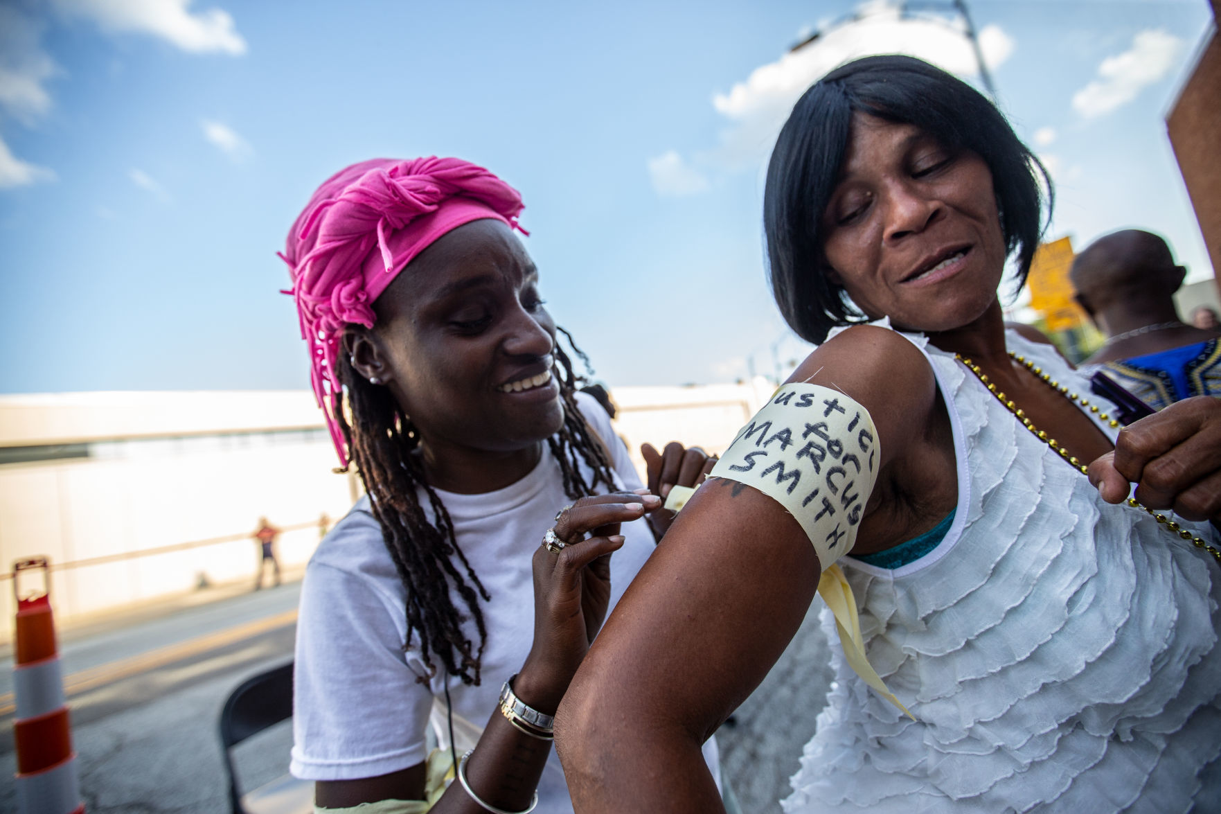 Vigil for Marcus Deon Smith